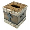 Ebros Gift Rustic Western Fleur De Lis Cross With Birchwood