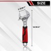 HOUSERAN Monkey Wrench, 6.3 inches (16 cm), Spanner, Maximum Opening