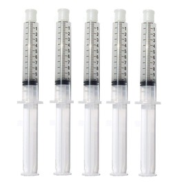 Teeth Whitening Gel Syringe Dispensers 22% Carbamide Peroxide, Tooth Bleaching Gel Multiple Quantities Available (10 ml, 5)