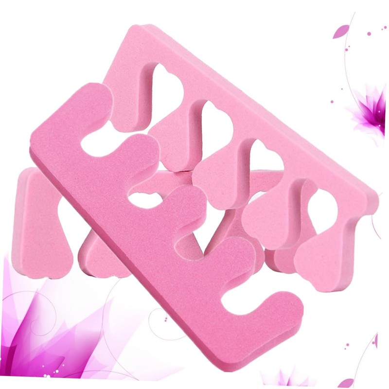 FOMIYES Nail Toe Separators Sponge Finger Separator 20pcs Set Toe