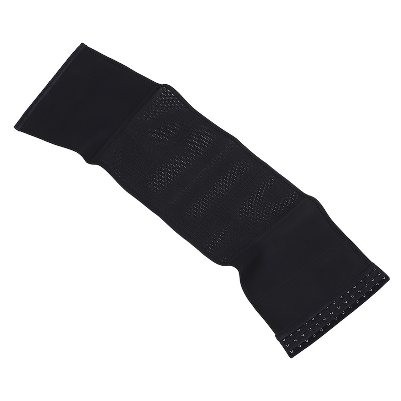 Waist Trainer Corset Shapewear Tummy Control 3 Row Hook Black
