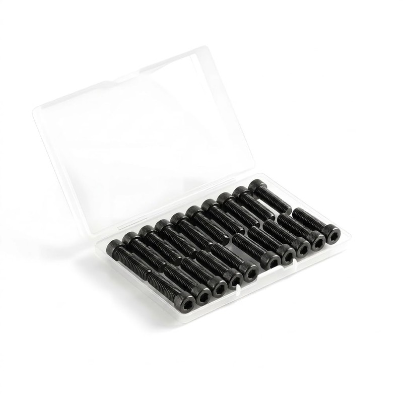 1/4 x 1/2 (30 Pack) Socket Head Cap Screws, Black