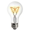 TCP Festive LED A19, Yellow Butterfly, Base Down Light Bulb