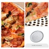 Yardwe 9 Inch Stainless Steel Pizza Pan with Holes, Round