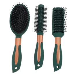 Outanaya 3pcs Detangler Hair Comb Set Massage for Frizz Scalp Clean Hair Growth