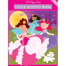 The Piggy Story 'Enchanted Princesses' Little Activity Booklet for Kids on The Go 4-Pack