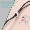sourcing map 12Pcs Rubber Grommets, Mount Dia 10.5mm ID 7.5mm
