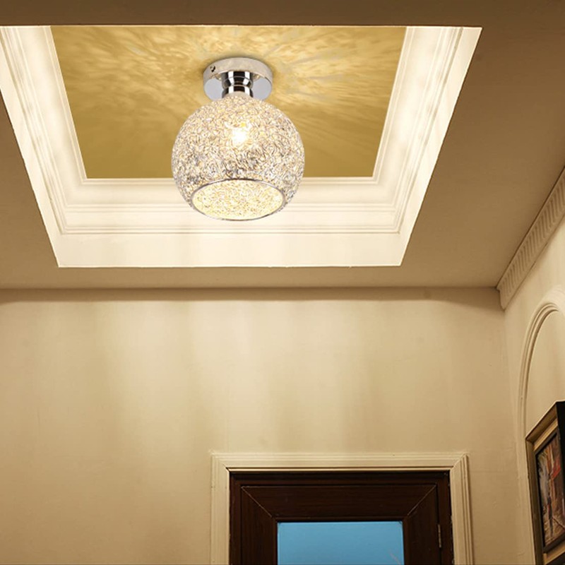 YOXANG Modern Aluminium Ceiling Light Hallway Creative Corridor Side Nave