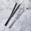 Comb Balisong Training Bone Lisong comb silver