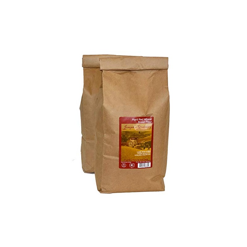 Hard Red Whole Wheat Flour,16 lbs, Joseph's Grainery Freshly Ground