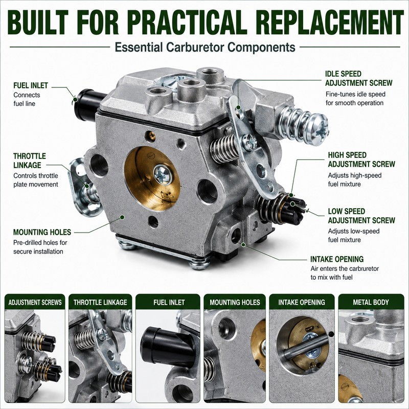 Chainsaw Carburetor for MS210 MS230 MS250 021 023 025 –