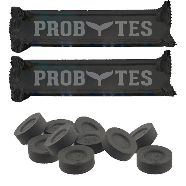 Black Charcoal Discs - Self Igniting, Instant Light, Quick Burn,