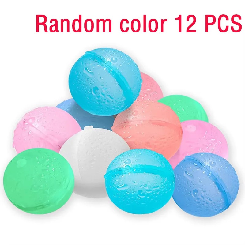 Reusable Water Balloons for Kids’ Summer Games – Quick-Fill Silicone