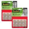 Scotch Felt Pads: 1 in. / 32-pack (Beige) [2-sets]