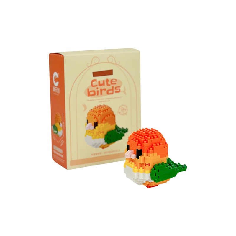 NOOLY Parrot Micro Building Blocks Kits Bird Micro Building Blocks
