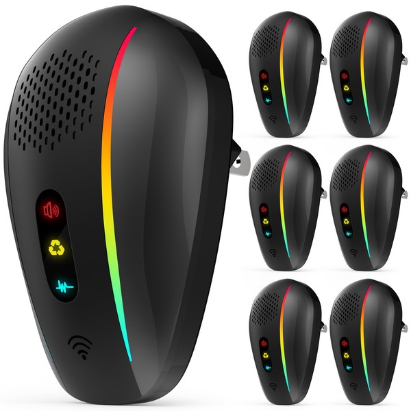 KINESHIELD 2025 Upgraded Ultrasonic Repeller & Insect Indoor Repeller,Ultrasonic and