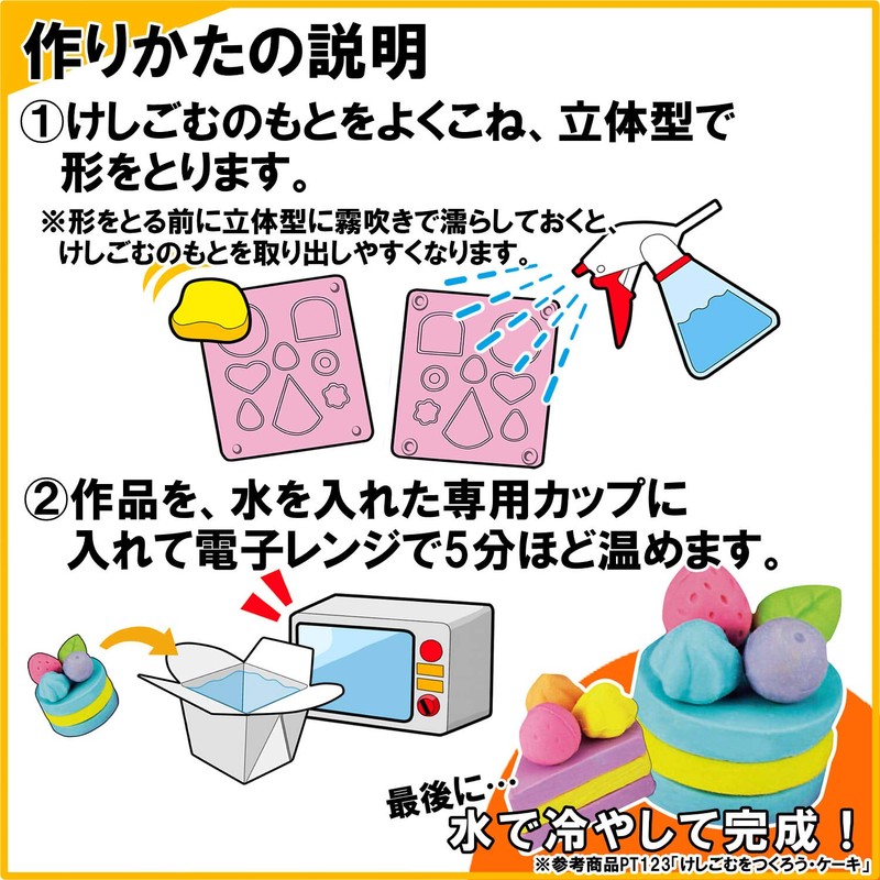 Kutsuwa HATS Craft Kit - Create an Eraser