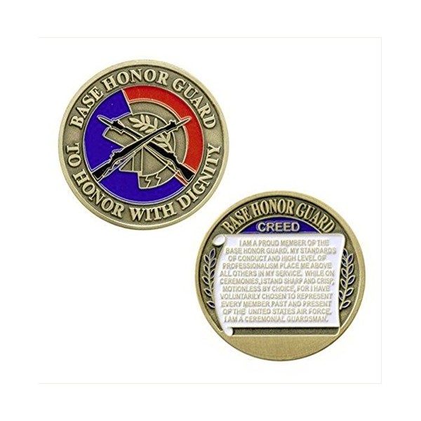 Vanguard AIR Force Coin: Base Honor Guard
