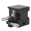Manual Linear Stage Aluminum Alloy Black Anodized Surface XZ Axes
