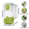 No Mess Bird Feeder Vegetable Dispenser Automatic Parrot Feeders with