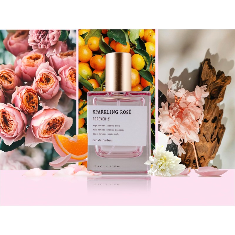 Forever 21 Sparkling Rosé Eau de Parfum, 3.4 fl. oz