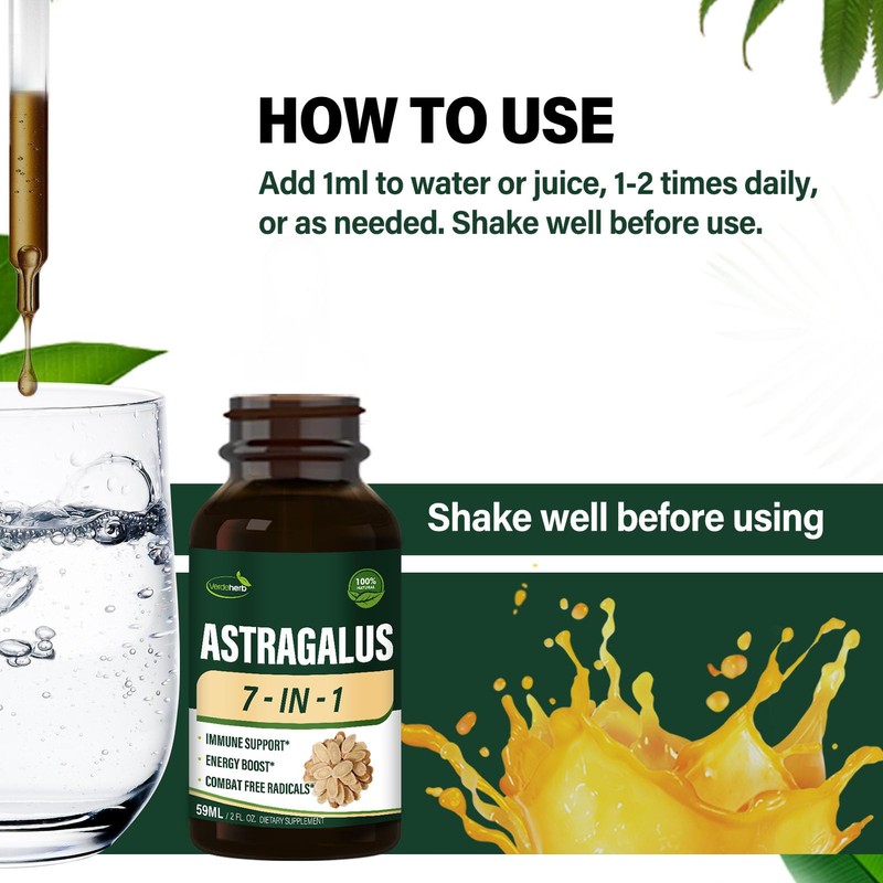 Verdeherb Astragalus Herbal Supplement, Unlock Your Health Potential with Our