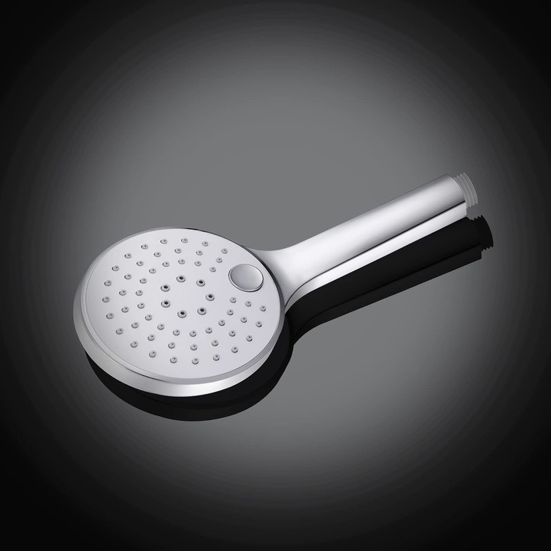 JOHO Hand Shower Head with 3 Jet Types, Round Shower