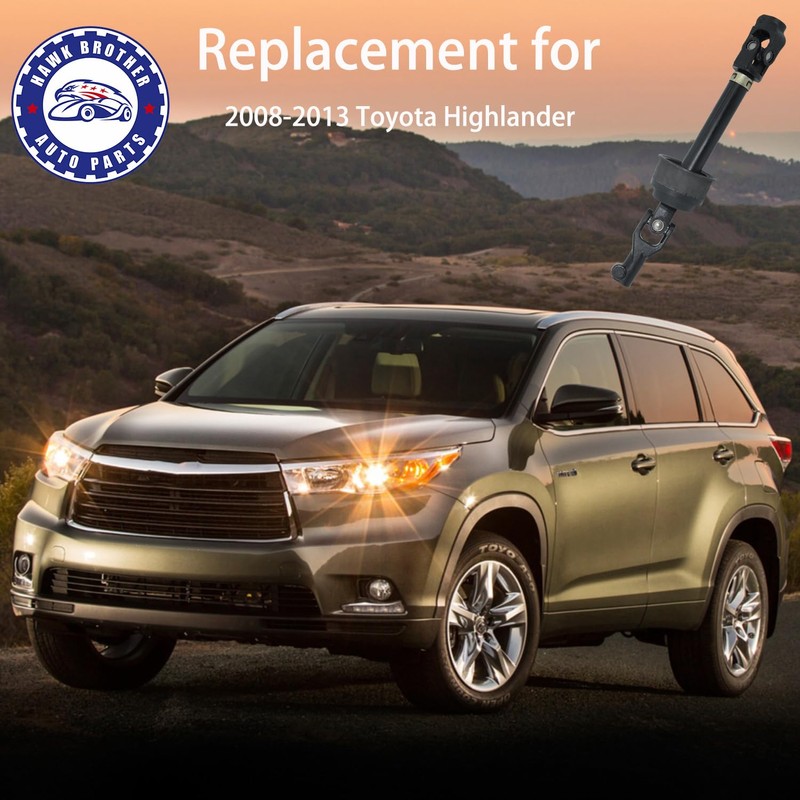 HAWK BROTHER Lower Intermediate Steering Shaft Replacement for 2008-2013 Toyota