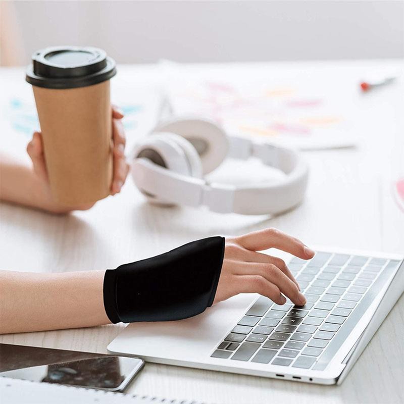 Hand Ice Glove Silicone Stretch Hot Cold Therapy Ice Compress