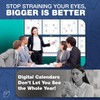 Extra Large Wall Calendar - 36" x 96" - Full