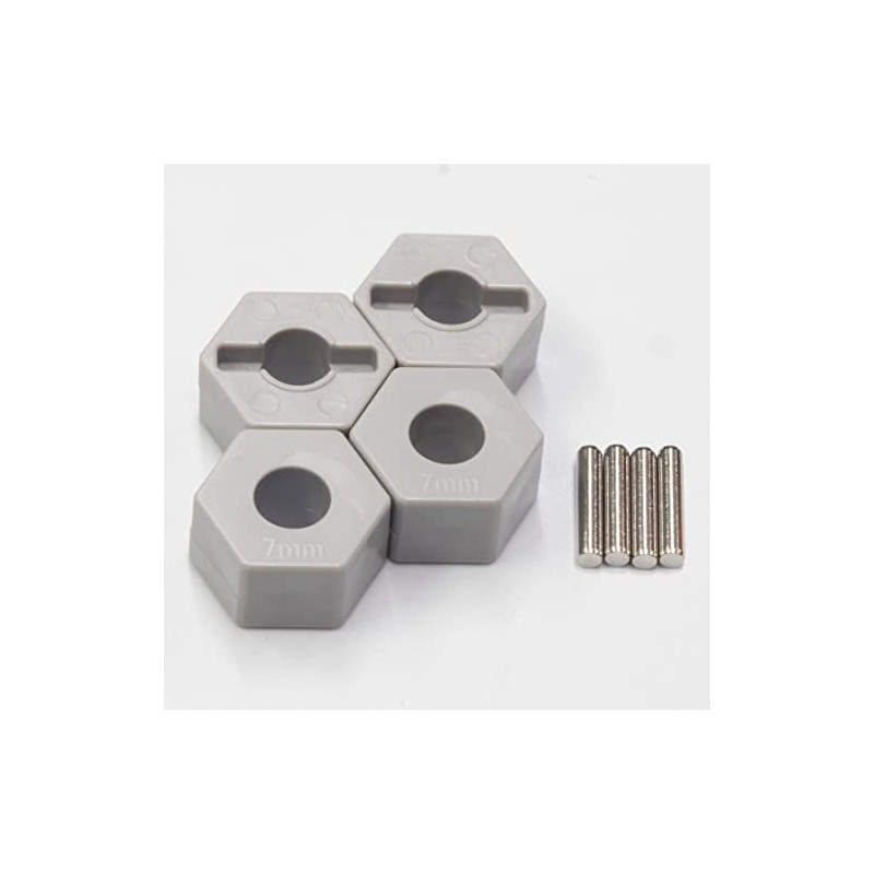 RC Wheel Hub with Pin (7mm)