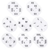 NQEUEPN 16pcs Clothing Rack Size Dividers, Clothes Size Separators 8