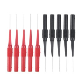 Pack of 10 0.7 mm Measuring Tips for Multimeters, Test Probes for Multimeters, Test Probes, Measuring Tips for Multimeters, B0cxpxqrgt Measuring Tips for Professional Measurement (Red Black)