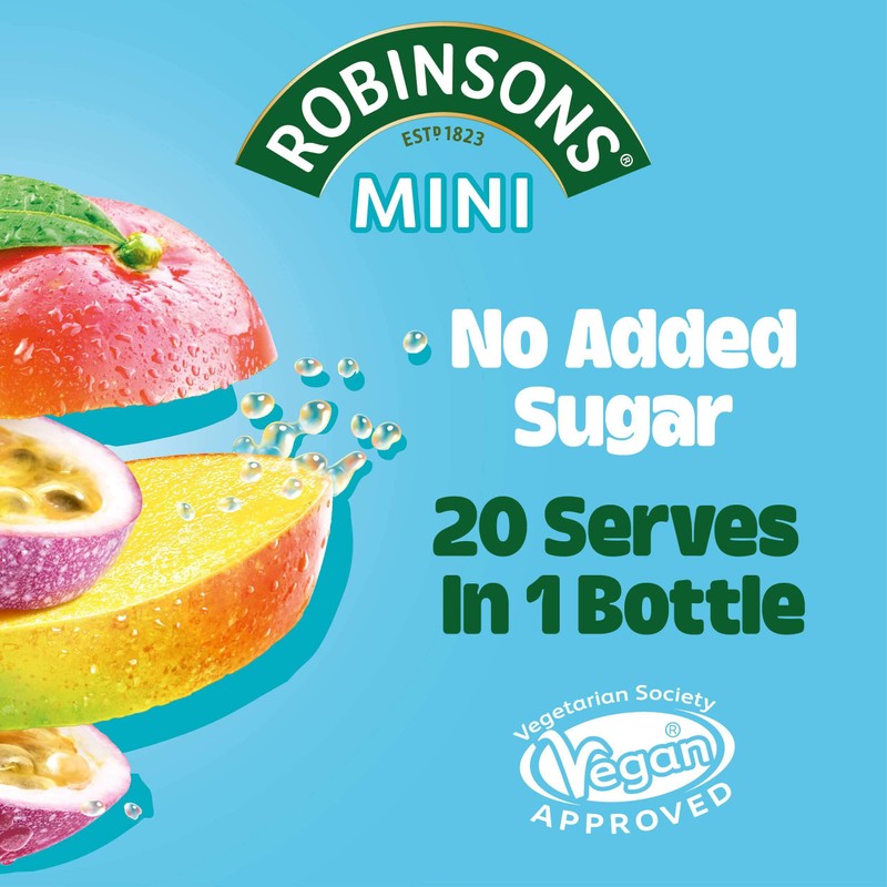 Robinsons Mini - No Added Sugar - Low Calorie -