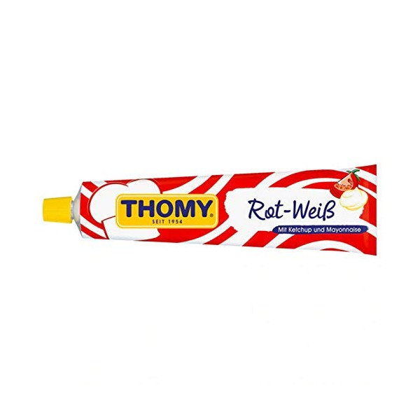 Thomy Rot Weise ( Red White - Ketchup & Mayonnaise In Tube ) 200 ml