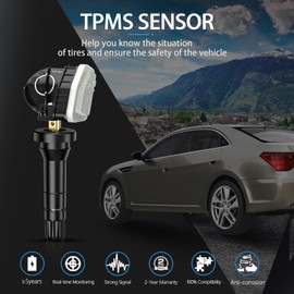 GEARMEISTER TPMS Sensor, 315MHz Tire Pressure Monitor Sensors Fit for Ford F150 Ecosport Mustang Escape Explorer Fiesta Ranger, Lincoln MKX MKZ MKS MKT Navigator, F2GT1A180AB F2GT1A150AB, 4 Pack