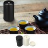 1 Pcs Matte Sealed Tea Canister (White), Tea Container, Tea