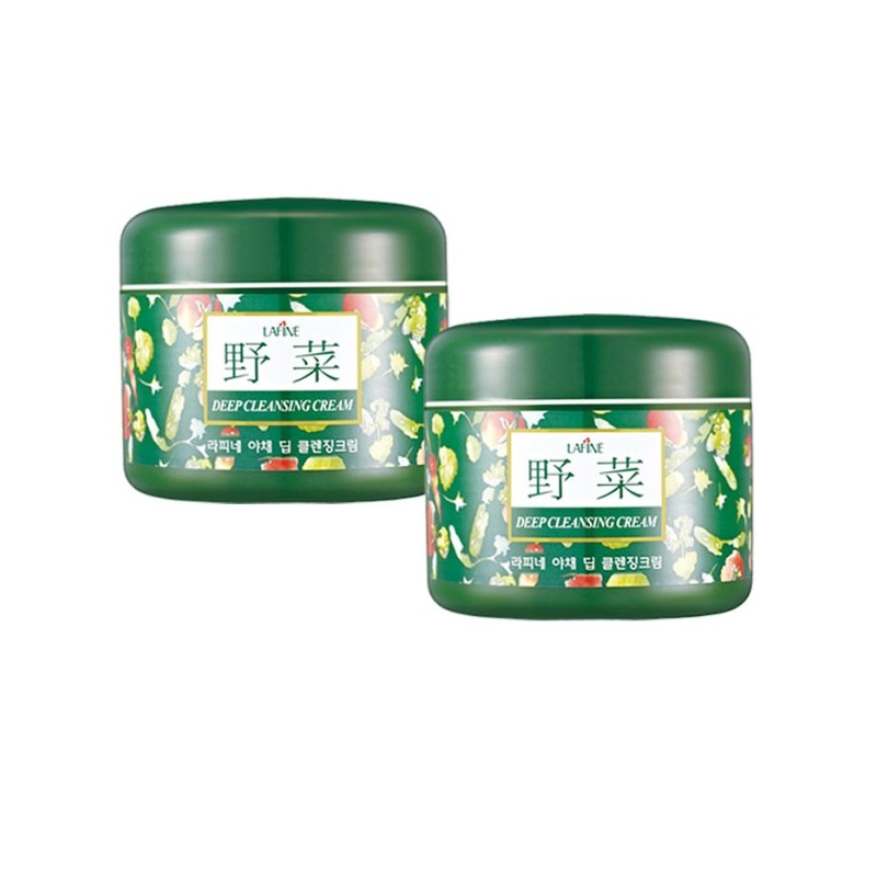 Raffine Vegetable Deep Cleansing Cream 350g (2 pieces) / Cleansing