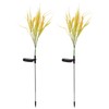 2pcs Solar Wheat Ear Lights IP44 Waterproof Wheat Ear LED