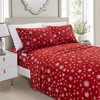 Elegant Comfort Holiday Printed 6-Piece Sheet Set, 1500 Thread Count,