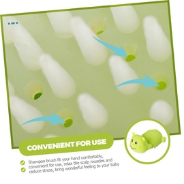 NOLITOY Shampoo Brush Hair Scalp Massage Combs Scalp Scrubber Shower Brush Scalp Care Hair Shampoo Head Scrubbers Hair Scalp Massagers