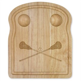 'Lacrosse Sticks' Wooden Breakfast Board (WB00052293)