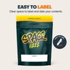 Space Haze - 100 x Aluminium Foil lined Mylar bags,