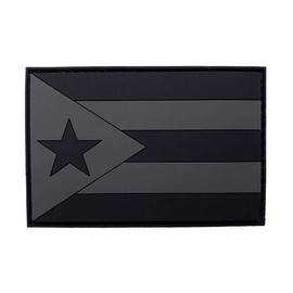 Puerto Rico Flag Tactical Patch [PVC Rubber-3.0 X 2.0 - PF4]