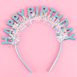 FASOTY Girls Birthday Decorations, Birthday Headband for Women Girls, Happy Birthday Decorations Women Girls Birthday Gifts