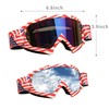 qianliyer Motocross Goggles - Dirt Bike Motorcycle Goggles for Men,