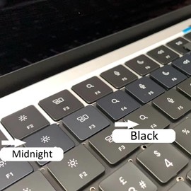 iPartsleader Keyboard Space Bar Keycap Hinges Scissors Mechanism for MacBook Air M2/M3/M4 Model 13.6" A2681 A3113 A3240 Air 15.3" A2941 A3114 A3241 (Midnight)