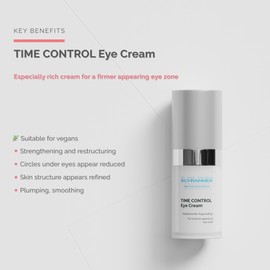 Schramec Time Control Eye Cream, 0.5 fl oz (15 ml)