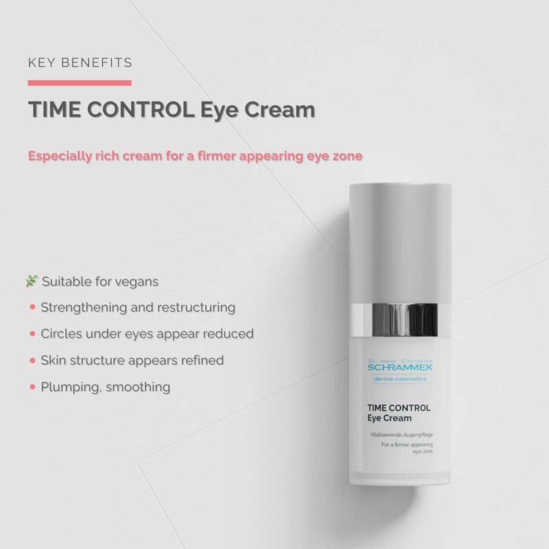 Schramec Time Control Eye Cream, 0.5 fl oz (15 ml)