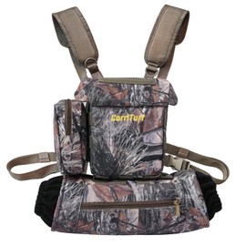 CarriTurf Binoculars Harness with Rangefinder Pouch (PRO-Silent&Waterproof)